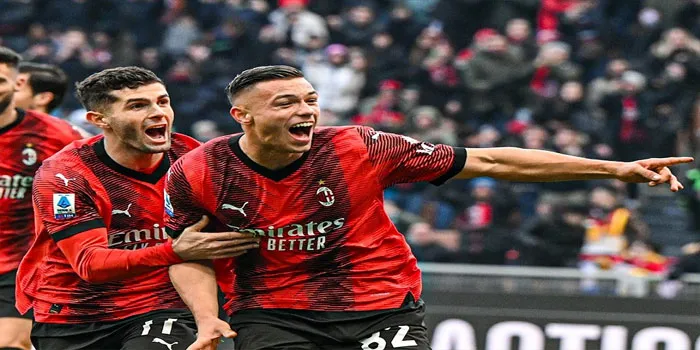 AC Milan vs Monza Tijjani Reijnders Cetak Gol Spektakuler Menang 3-1