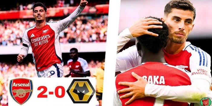 Arsenal – Meraih Start yang Sempurna, Hantam Wolves 2-0