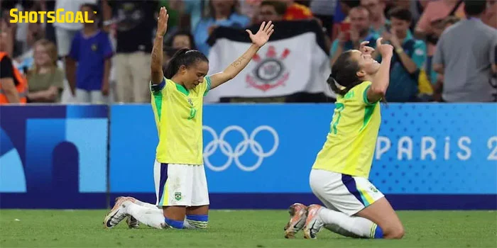 Timnas Sepak Bola Putri Brasil – Melangkah ke Final Olimpiade Paris 2024 Usai Libas Spanyol 4-2